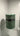 .Mottle Pillar Candle 3x4..Dark Green.