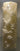 .Embross Peony Pattern White Pillar Candle 3x9..Wh