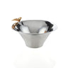 DOVE BOWL LG POL/GOLD