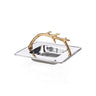 STAGHORN SQUARE RIMM BOWL LG
