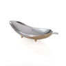 FEATHER WIDE FOOTED BOWL LG