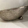CUSTOMNEST ROCK BOWL LG SILVER PLATED