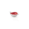 POD DISH SM SILVER/CRIMSON
