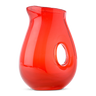 Jug with hole red