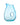 Jug with hole turquoise