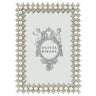 Crystal & Pearl 4. x 6. Frame