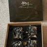 OLIVE BRANCH NAPKIN RING S/4