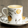 POMEGRANATE DEMITASSE SAUCER