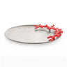 OCEAN REEF LARGE PLATTER-RED