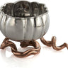 GOURD & VINE PEDESTAL NUT DISH