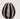VASE EGG STRIPES SM H11 D10