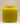VASE CUBE H19 18X18 YELLOW