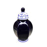 JAR CHINOISERIE H20 D12 BLUE/WHITE