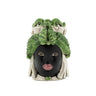 VASE MORO LADY SMALL H19X9 GREEN