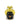VASE MORO MAN SMALL H19X9 YELLOW