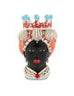VASE MORO LADY CORAL RED