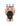 VASE MORO LADY CORAL RED