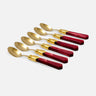 Vittoria GOLD table spoon bordeaux