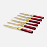 Vittoria GOLD table knife bordeaux