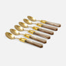 Vittoria Gold coffee spoon champagne