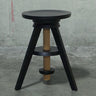 PIANO STOOL BLACK/NATURAL