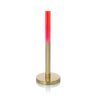 Candle holder rod gold/pink