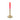 Candle holder rod gold/pink