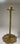 CANDLE HOLDER PETALS H39 D18 GO