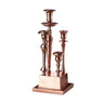 candle stand block4 copper