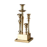 candle stand block4 brass