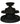 Candle stand Nox black