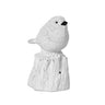 Singing bird white L