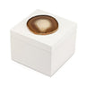 BOX STONE DECO H10 13X13 WHITE