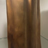 Candle in Wood Container / LWhite