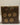 .Infused 6 Cut Round Wood Pillar Candle 4x4..Brown