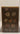 .Infused 5 Cut Round Wood Pillar Candle 4x6..Brown