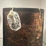 Shape Oval press Gold / 6x6Black/Lavender