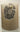 .Wrapped Gold Glitter Net Pillar/ 3x4..White/ Lav