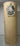 .Wrapped Gold Glitter Pillar/ 3x9..White/ Lavende