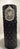 Diamond Pattern Pillar Candle / 3x12Black/Lavender
