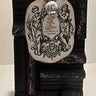 .Picture Frame Pillar Candle with Silver / 6..Bla
