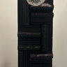 .Picture Frame Pillar Candle with Silver / 12..Bl