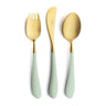 ALICE 3 PCS SET CELADON GOLD
