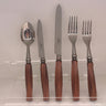DESSERT SPOON HELICE INOX ROSEWOOD