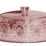 PLAT AVEC CLOCHE DIAM. 32 CM VIEU ROSE