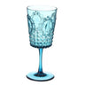 VERRE A VIN TURQUOISE
