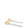 SALAD SET 2P NEO WHITE GOLD