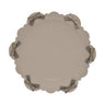 PLAT A TARTE PM TAUPE AVEC NOEUD
