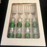 CANDY MINI FORK SET ( SET OF 4) - GREEN- GLASS/STA