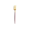 GOA PINK GOLD DESSERT FORK S/6